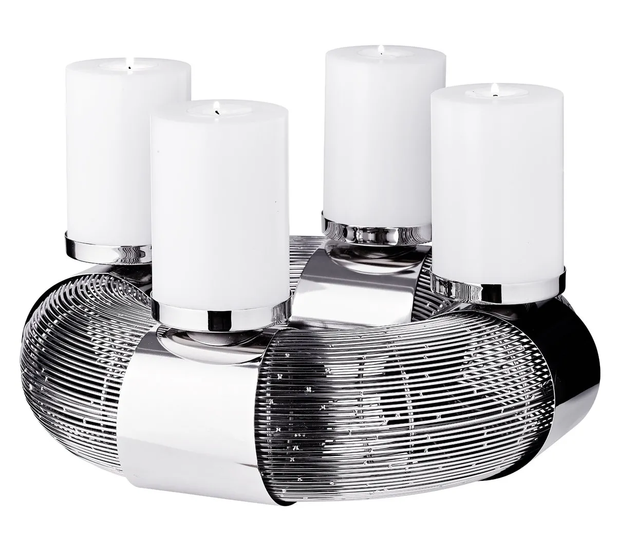 EDZARD Adventskranz Flax