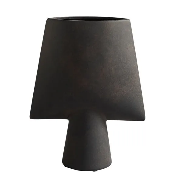 101 Copenhagen Vase Sphere Mini Square Coffee Braun (25cm)