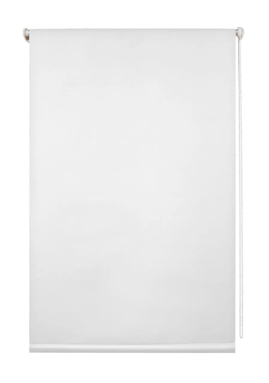 Thermo-Rollo Klemmfix, ohne Bohren, Verdunkelung - Weiß, 80 cm x 150 cm (B x L)