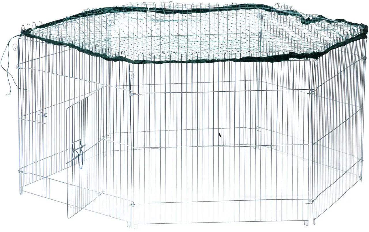 Freilaufgehege für Jungtiere, 6-eckig