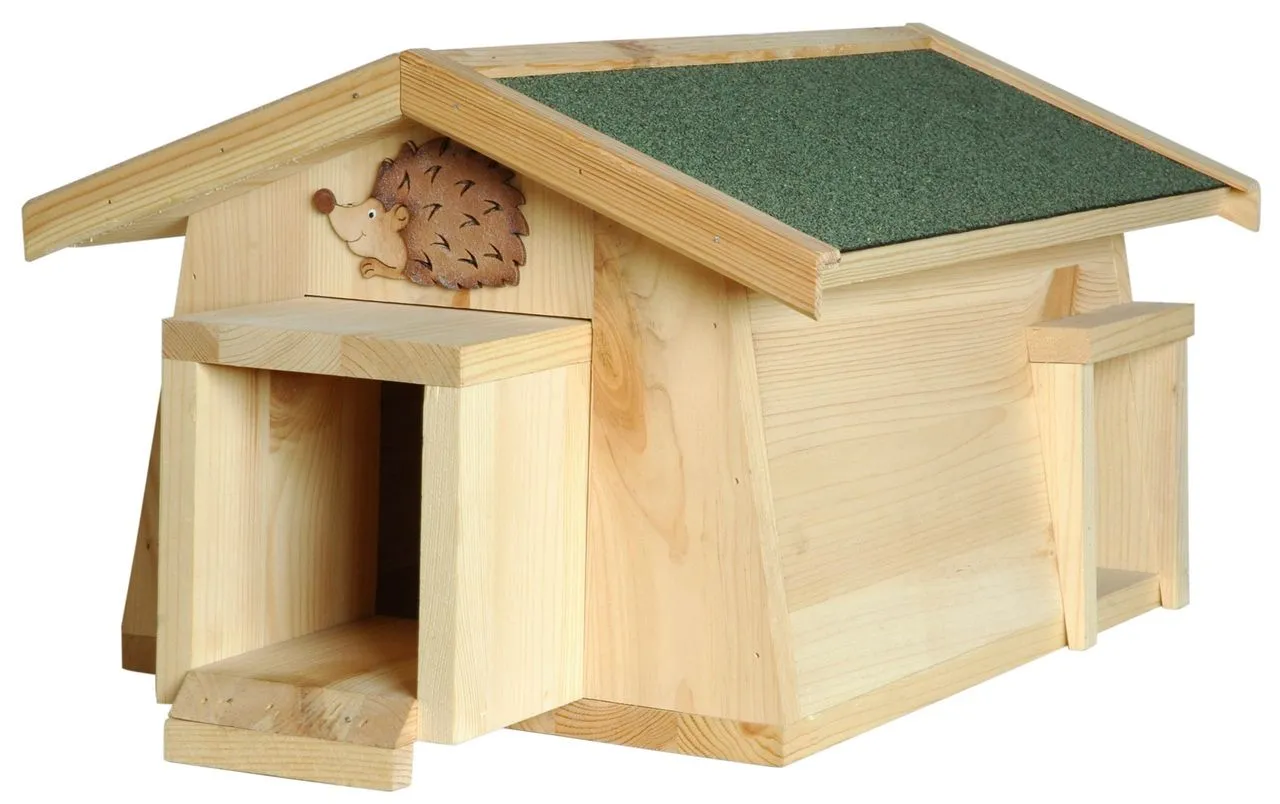 Igelhaus "Mecki" mit 2 Eingängen, Kiefer