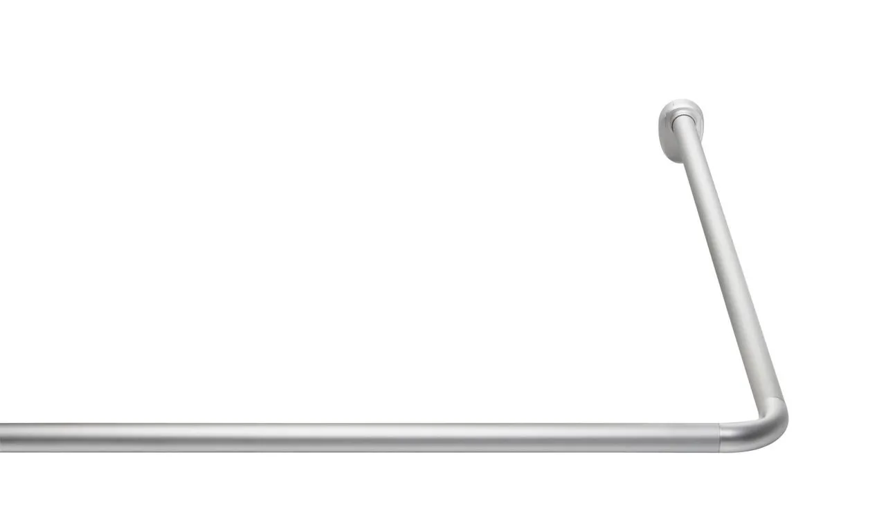 Universal-Duschvorhangstange Ø 25 mm eloxal