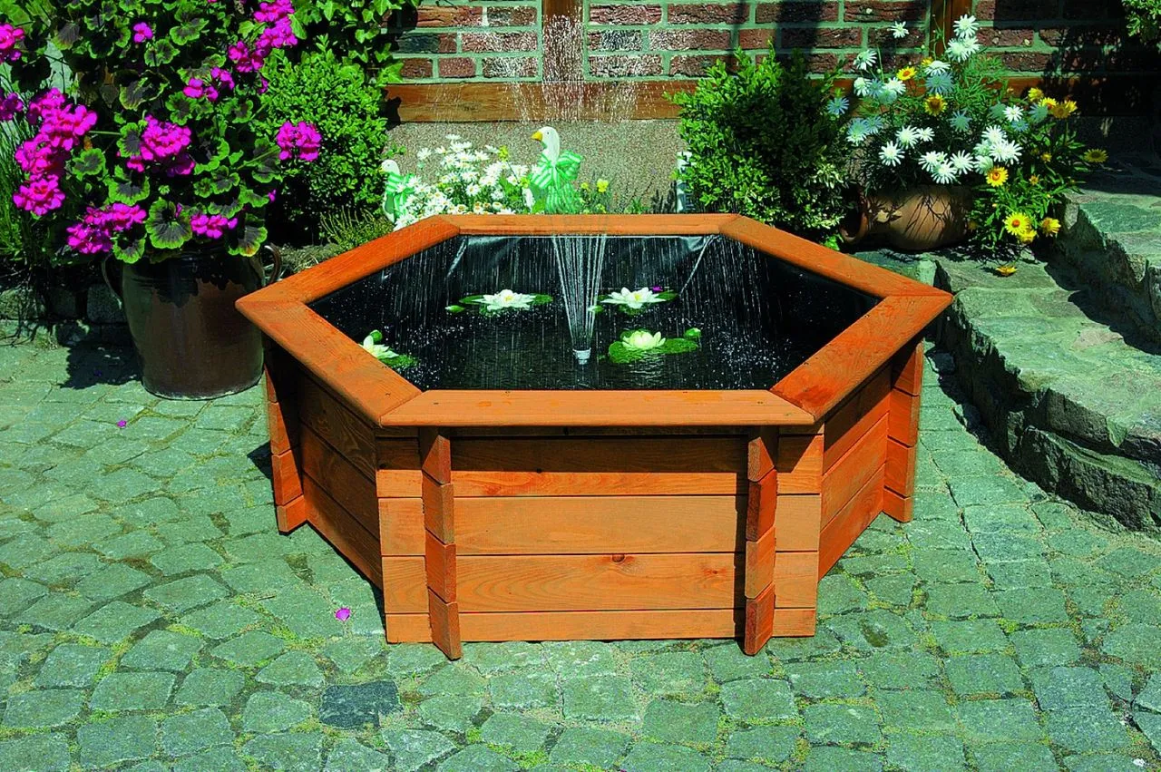 Promadino Sechseck-Hochteich 200cm