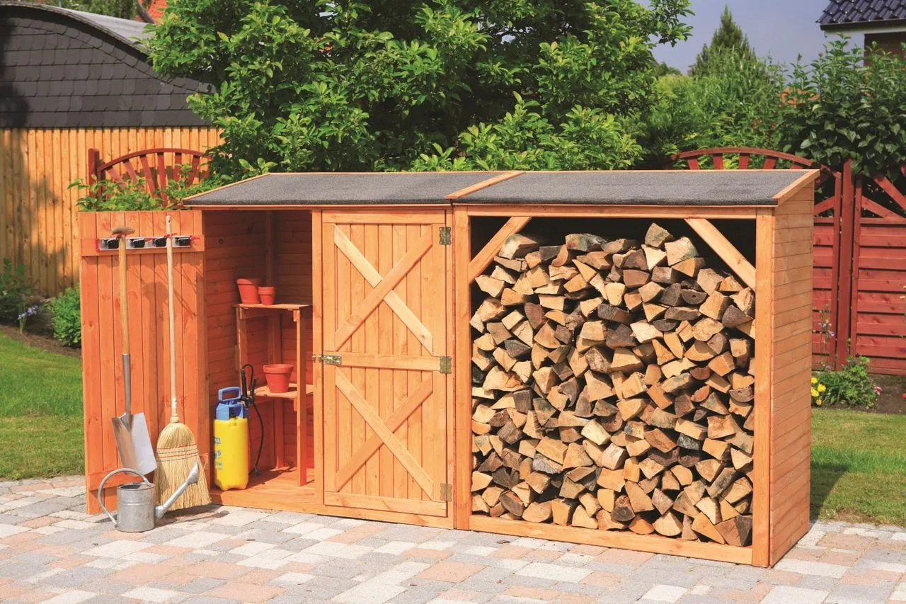 Promadino Kaminholzkombination Pforzheim