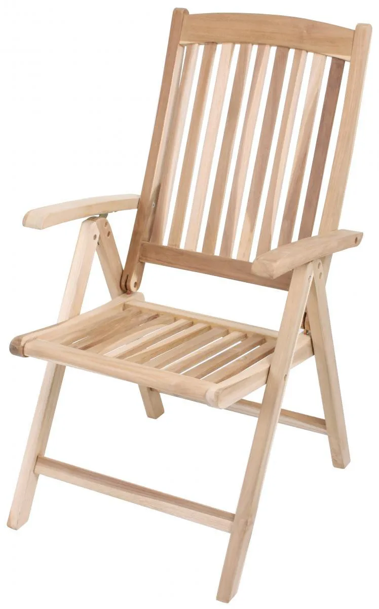 Harms Hochlehner JAVA, Teak,5-fach verstellbar