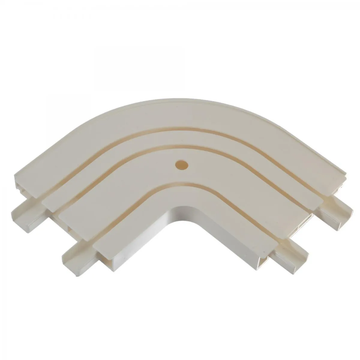 Erker-Außenbogen für Gardinenschiene, Vorhangschiene 3-läufig