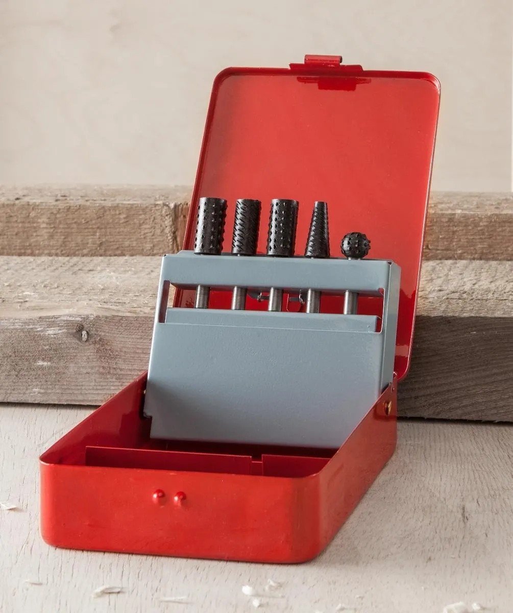 Holzraspel / Holzfräser 5tlg.