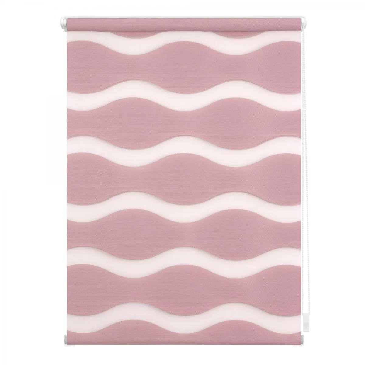 Duo Rollo Welle Klemmfix, ohne Bohren, Altrosa, 70 cm x 150 cm (B x L)