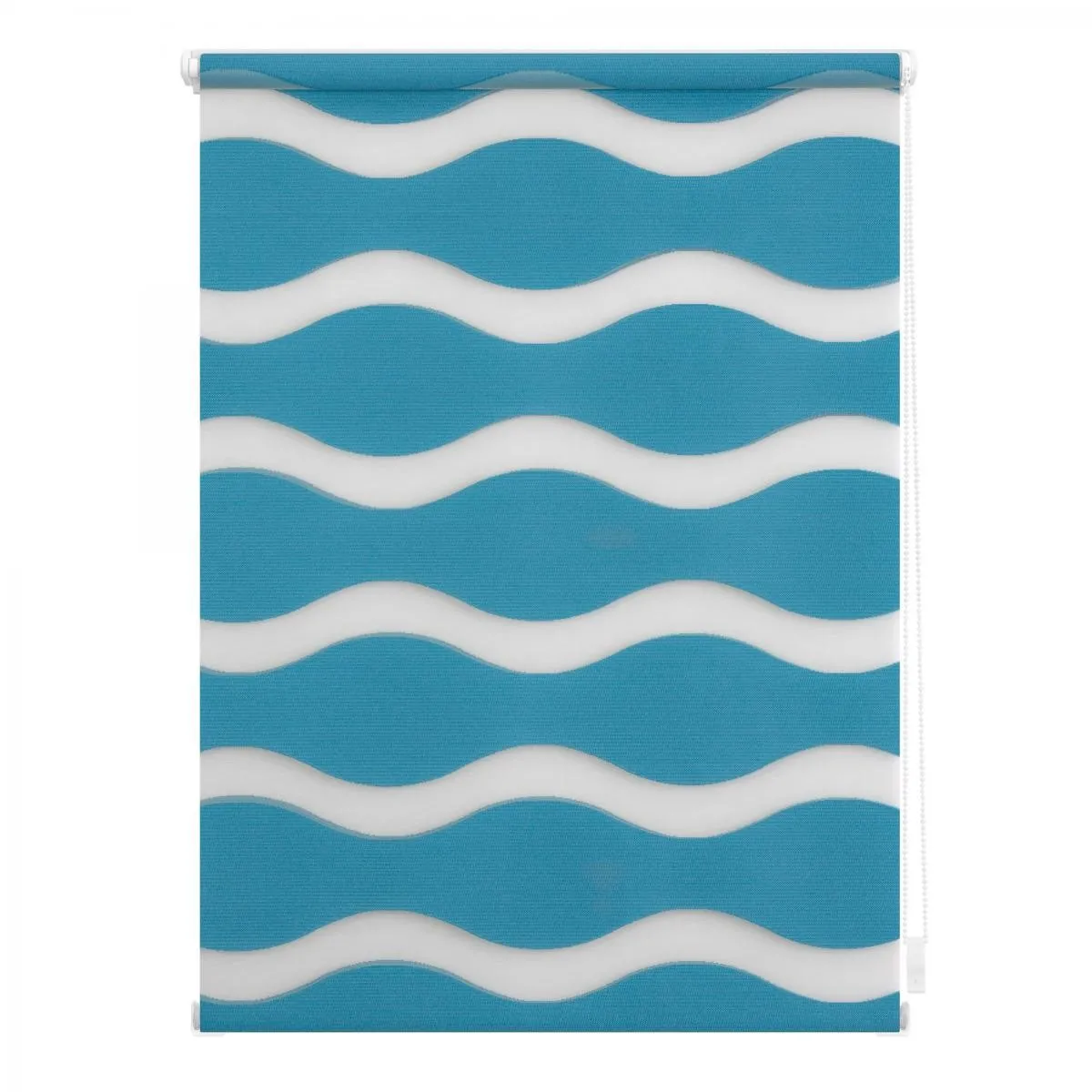 Duo Rollo Welle Klemmfix, ohne Bohren, Petrol, 90 cm x 150 cm (B x L)