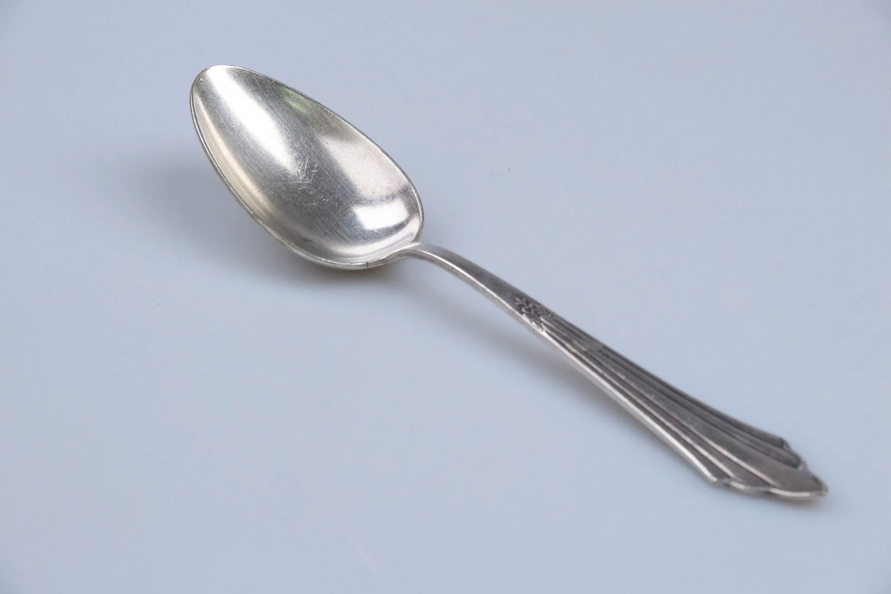 Dessertlöffel - WMF 90iger Silber Fächer