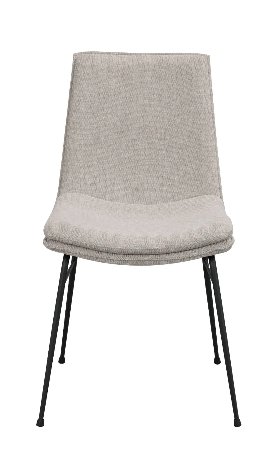 LOWELL Set of 2 Grey Chairs Rowico