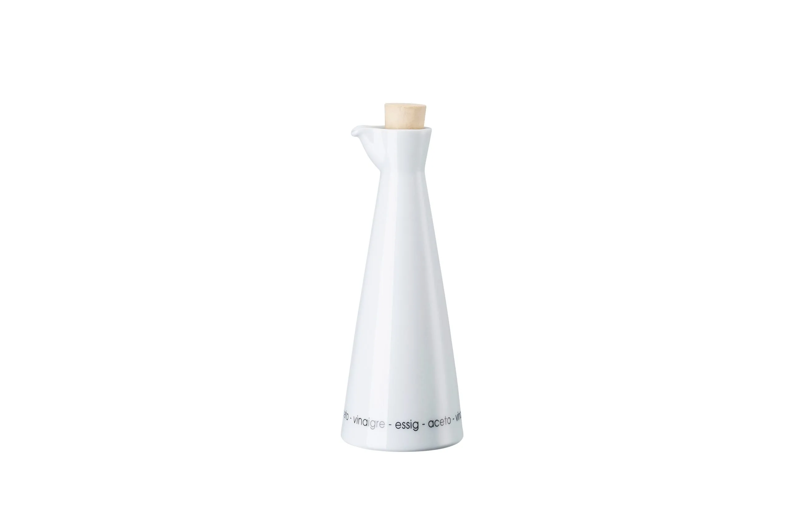 Essigflasche 0,33 Cucina-Basic weiss