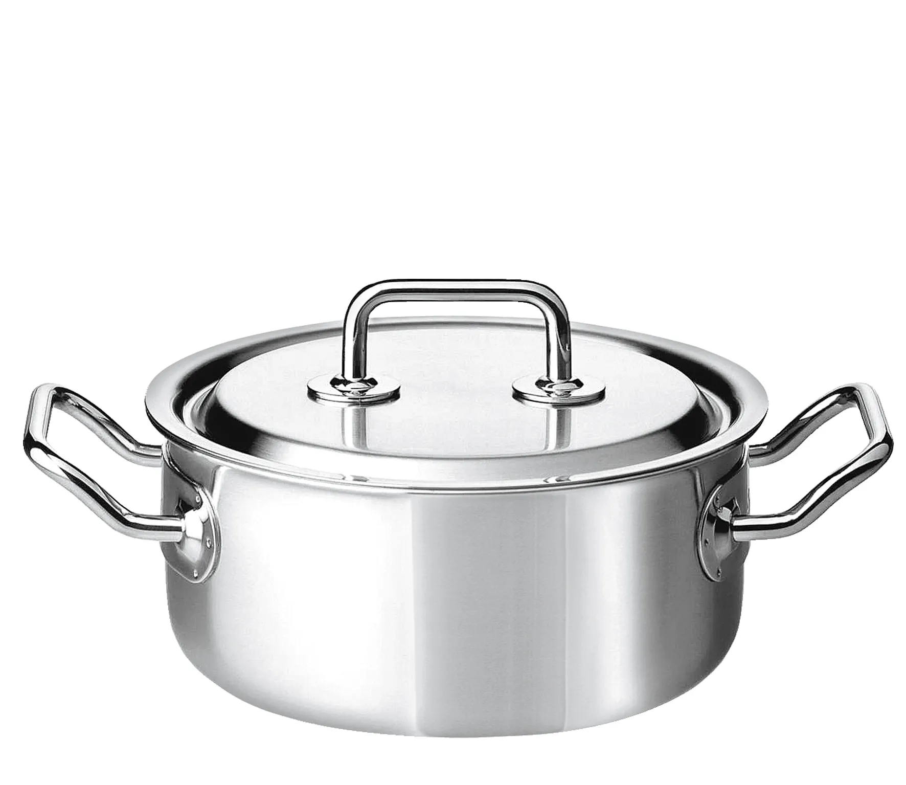 Bratentopf nieder22 mit Deckel BRIGADE PREMIUM   optimale Wärmeverteilung  + mit Innenskalierung