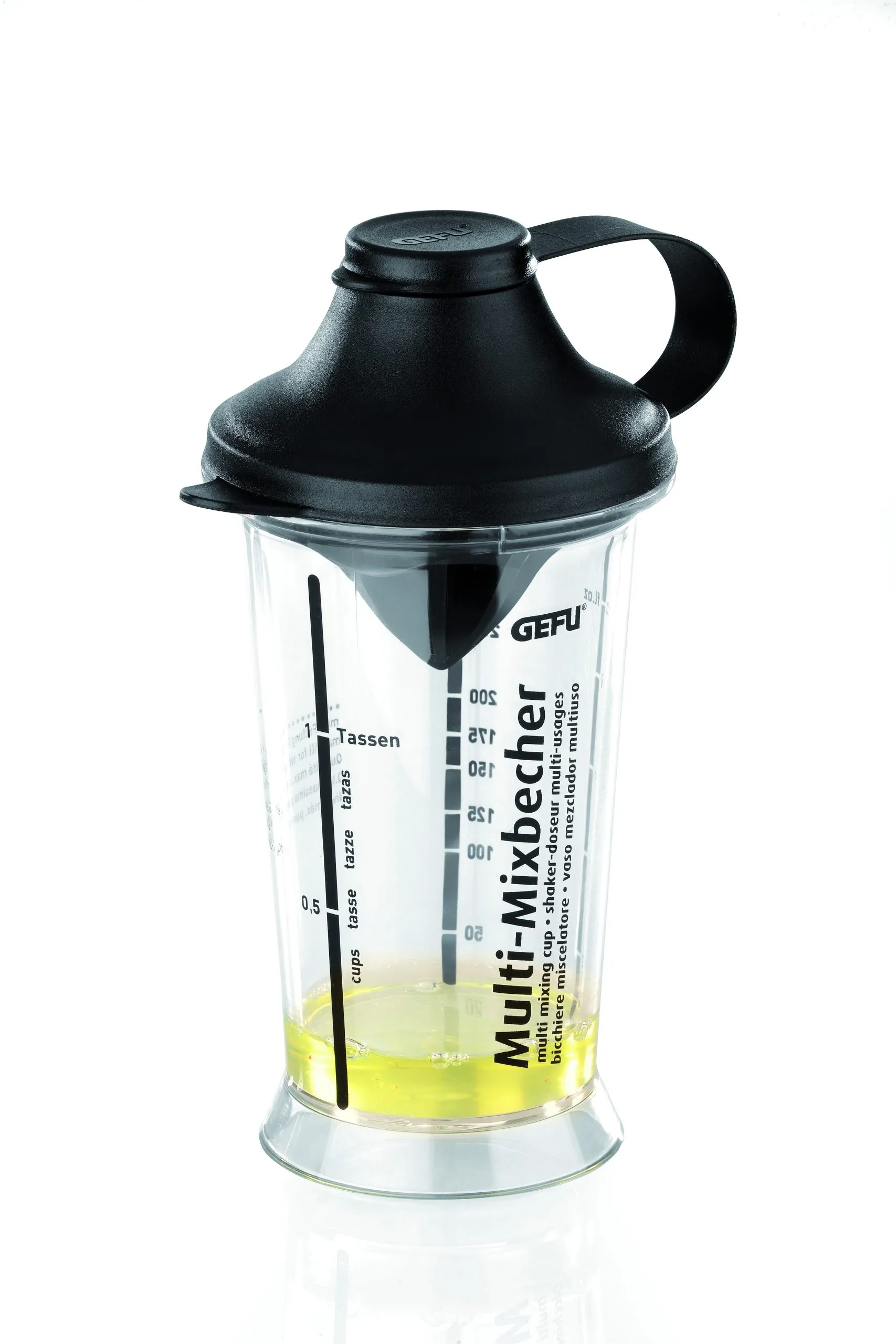 Dressing-Shaker MIX UP 300ml drei Dressing-Rezepte direkt auf dem Shaker