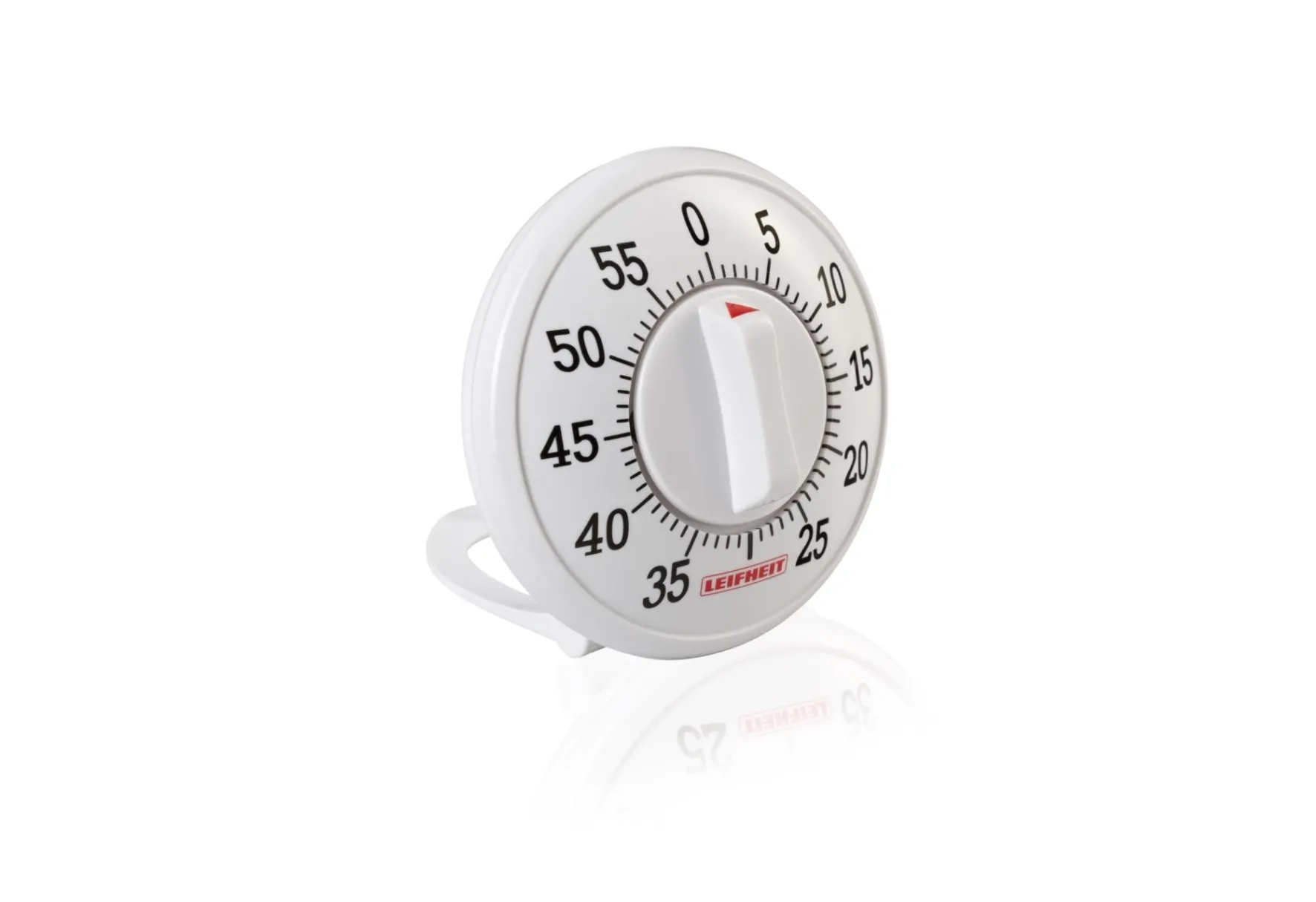 Leifheit Kurzzeitmesser Signatur Kunststoff, analog, große Zahlen, individuelle
