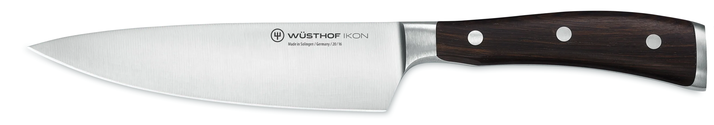Kochmesser Ikon 4996/16cm  geschmiedete Klinge, Grenadill-Holz