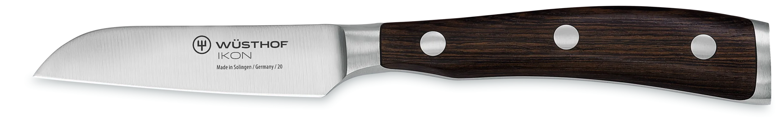 Gemüsemesser Ikon 8 cm geschmiedete Klinge, Grenadill-Holz