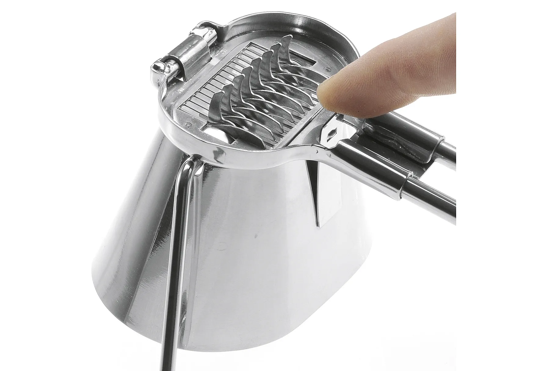 Kräutermühle   Exklusiv    scharfe Edelstahlzähne ziehen die Kräuter in das