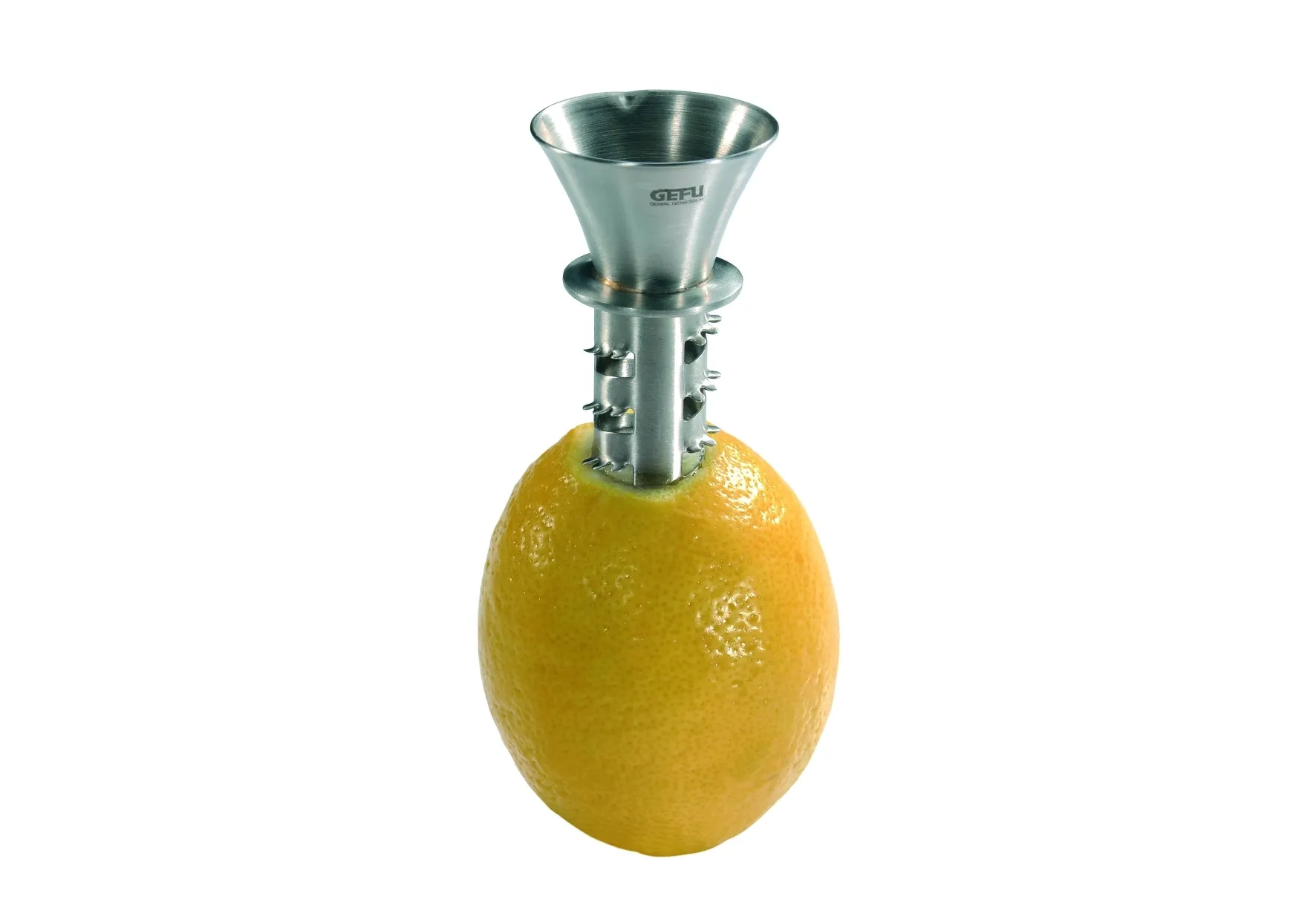 Zitronensaft-Ausgießer Citronello Edelstahl