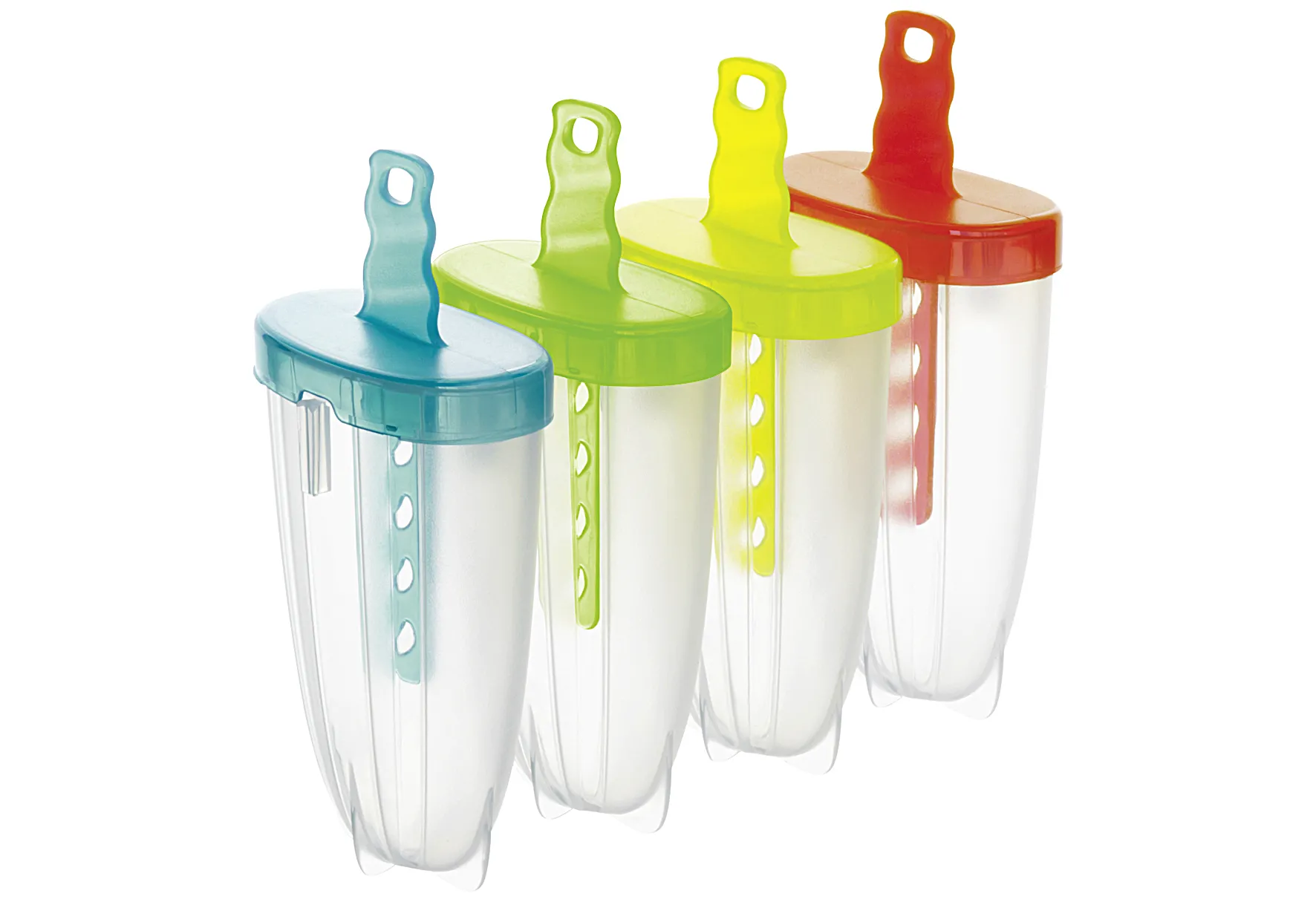 Eisbereiter Wave 4er Set für Eis am Stiel 4 x 75 ml, (BxH): 5,5x12 cm