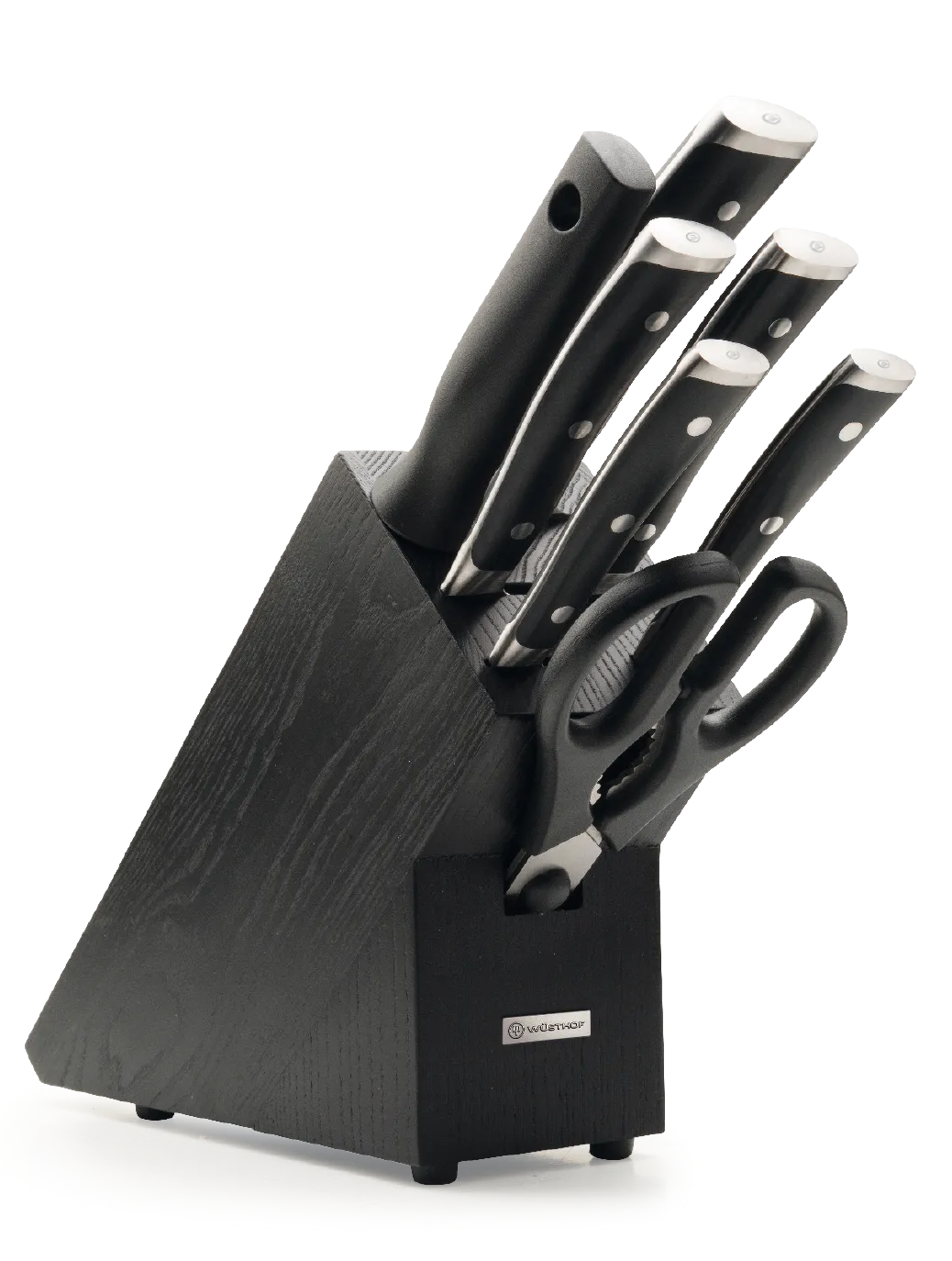 Block mit 7 Messern aus der Serie Classic Ikon Tournier,Gemüse, Brot, Schinken, Kochmesser