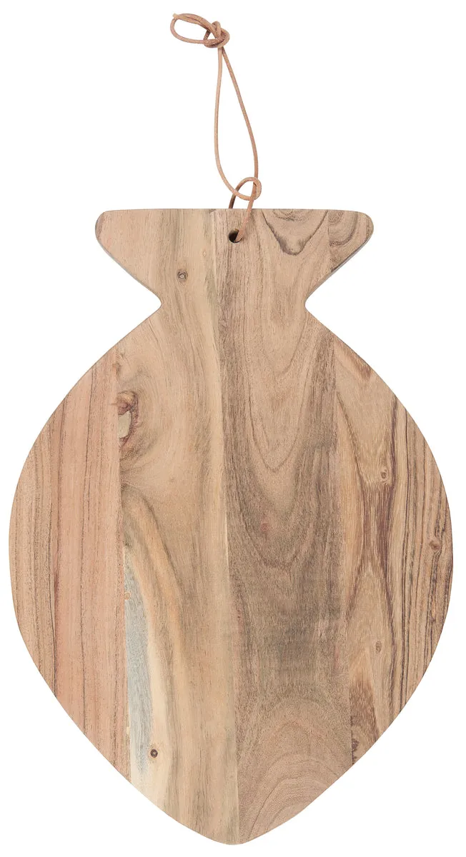 Holzbrett FISCH rund