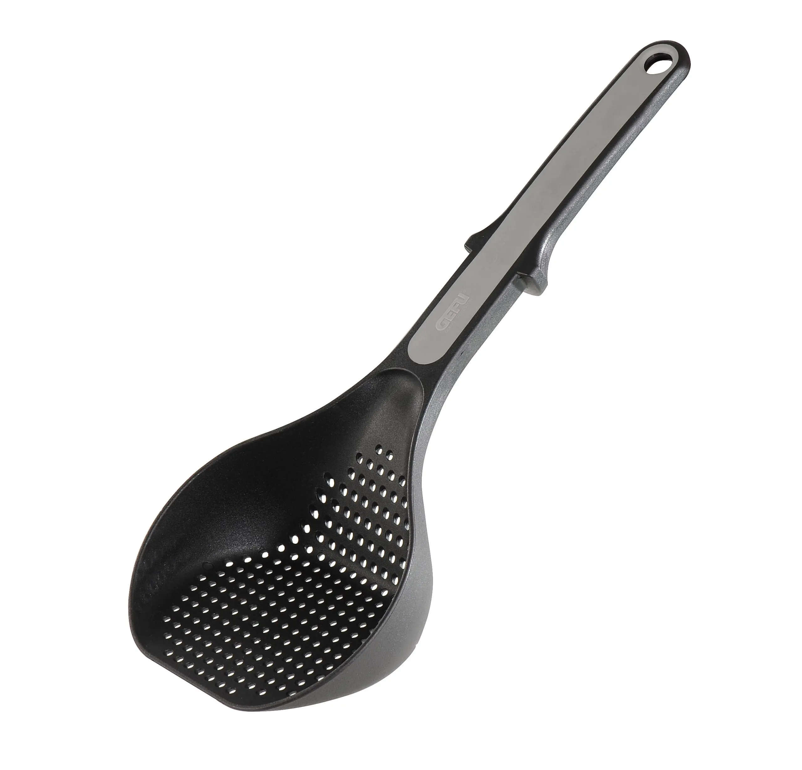 Kellen-Sieb Kunststoff schwarz Sieblöffel