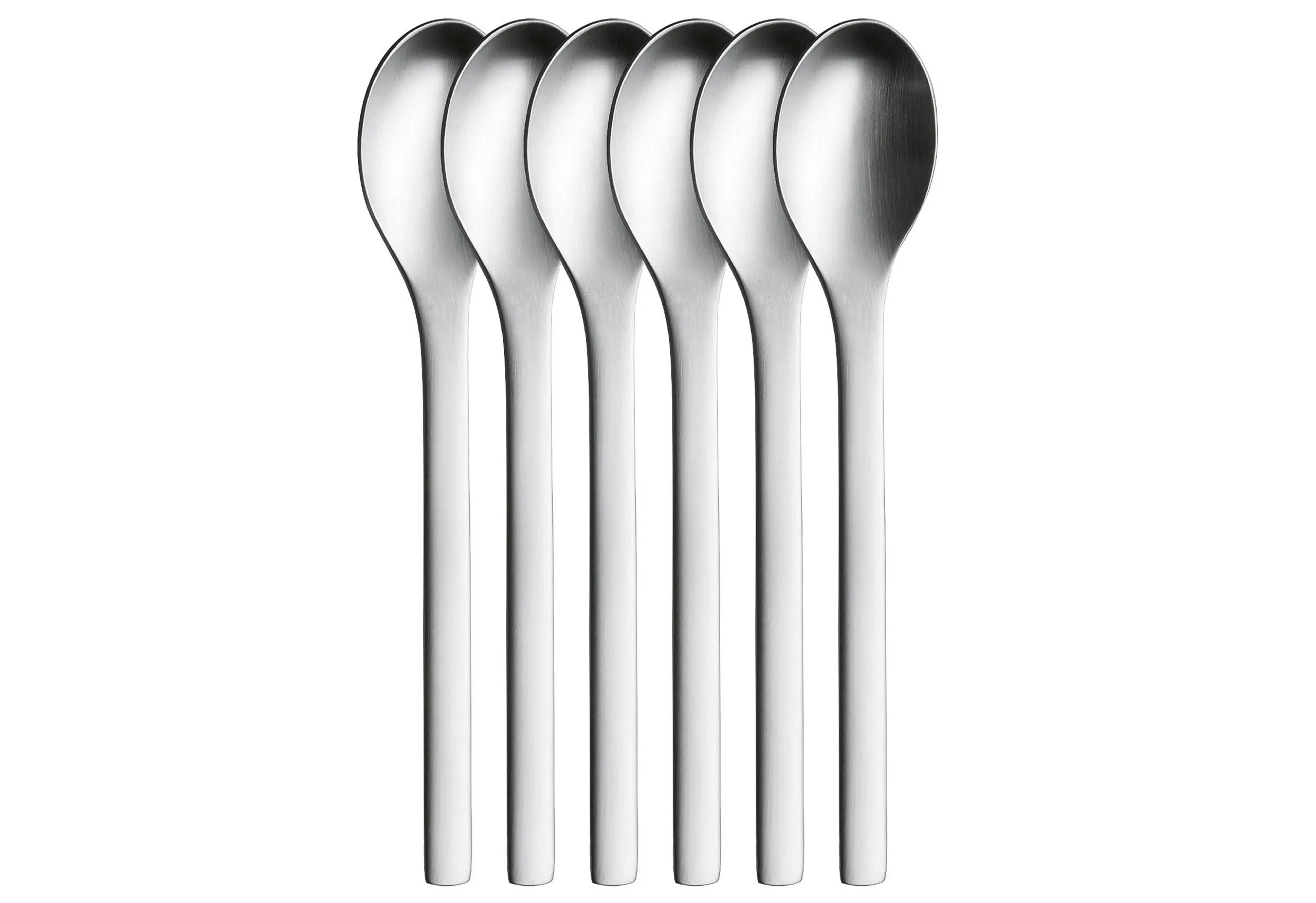 Kaffeelöffel ONE EXTRA matt 6-teiliges Set mattierter Edelstahl 18/10