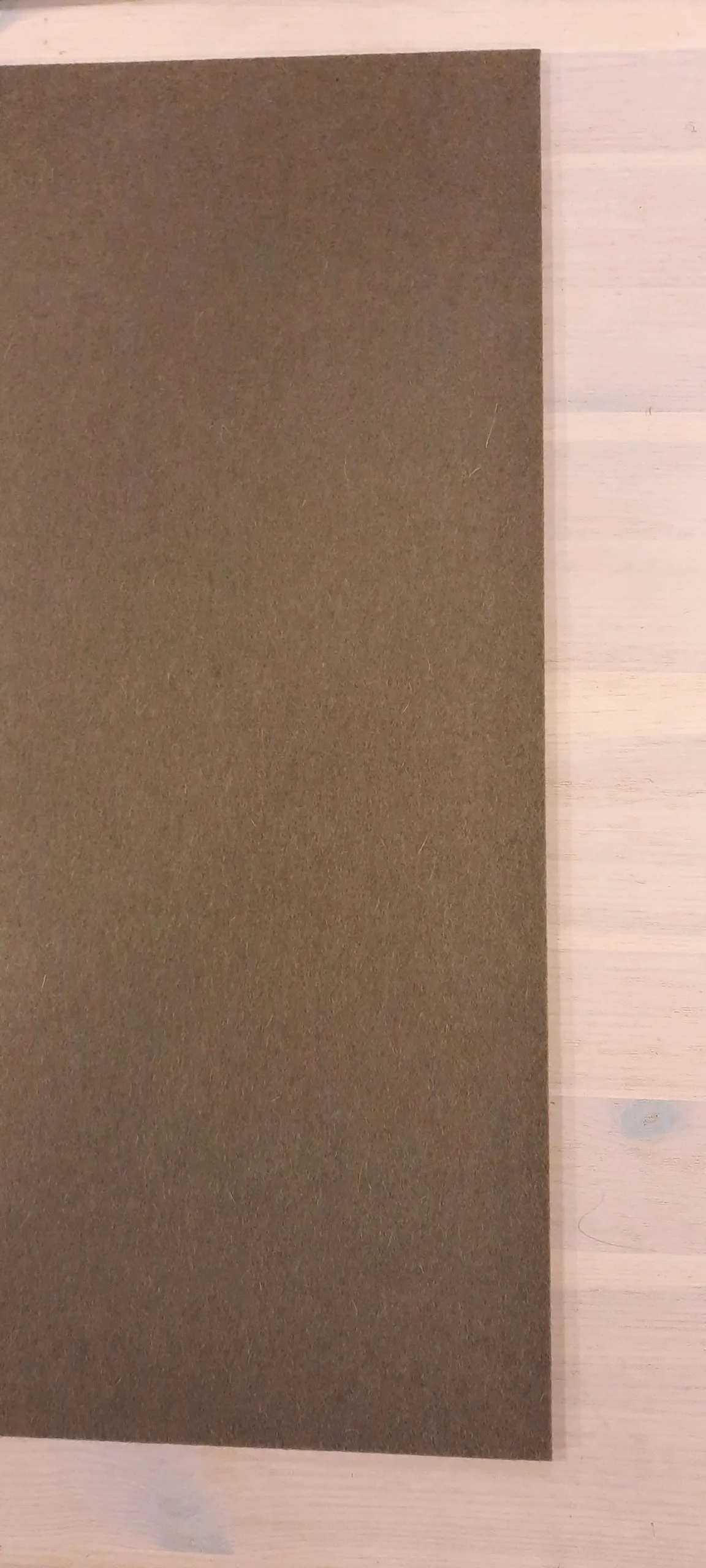 Tischset 45*35 taupe Schurwolle