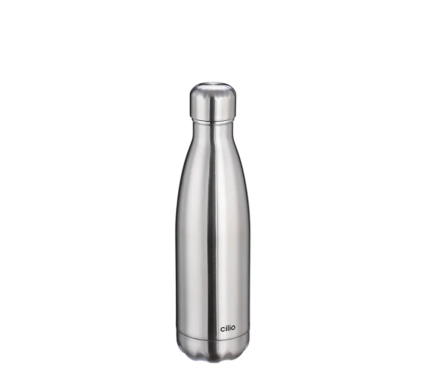 Isolierflasche Elegance 0,5l für Kohlensäure auslauf- und bruchsicher + hält zuverlässig warm
