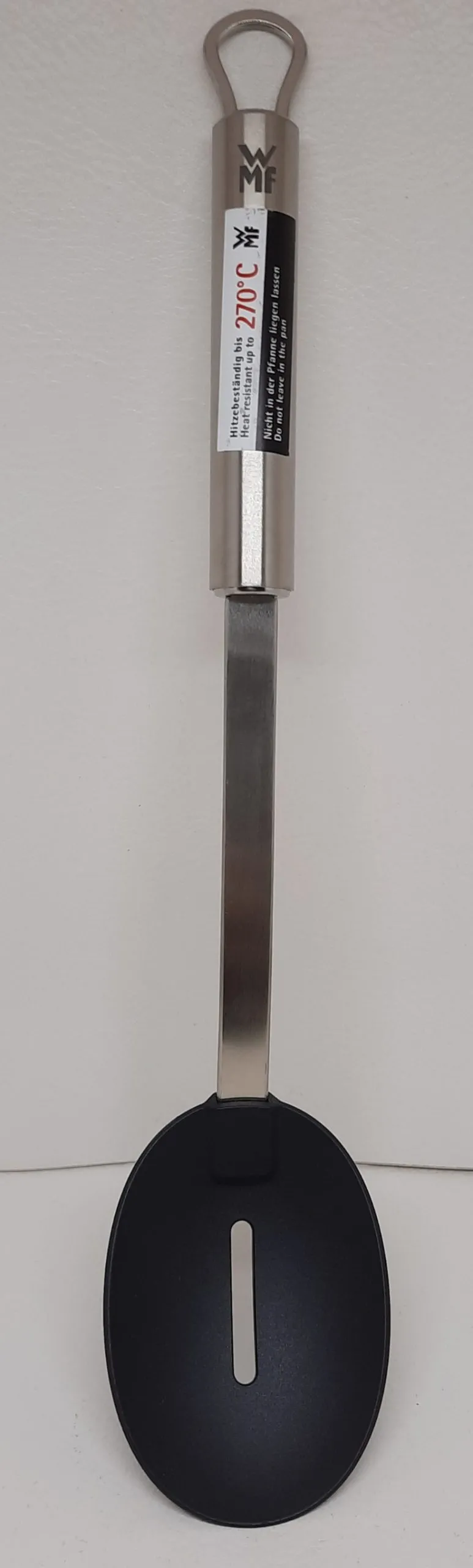 Profi Plus Servierlöffel mit Schlitz, 32cm Cromargan Edelstahl 18/10 teilmattiert, Kunststoff