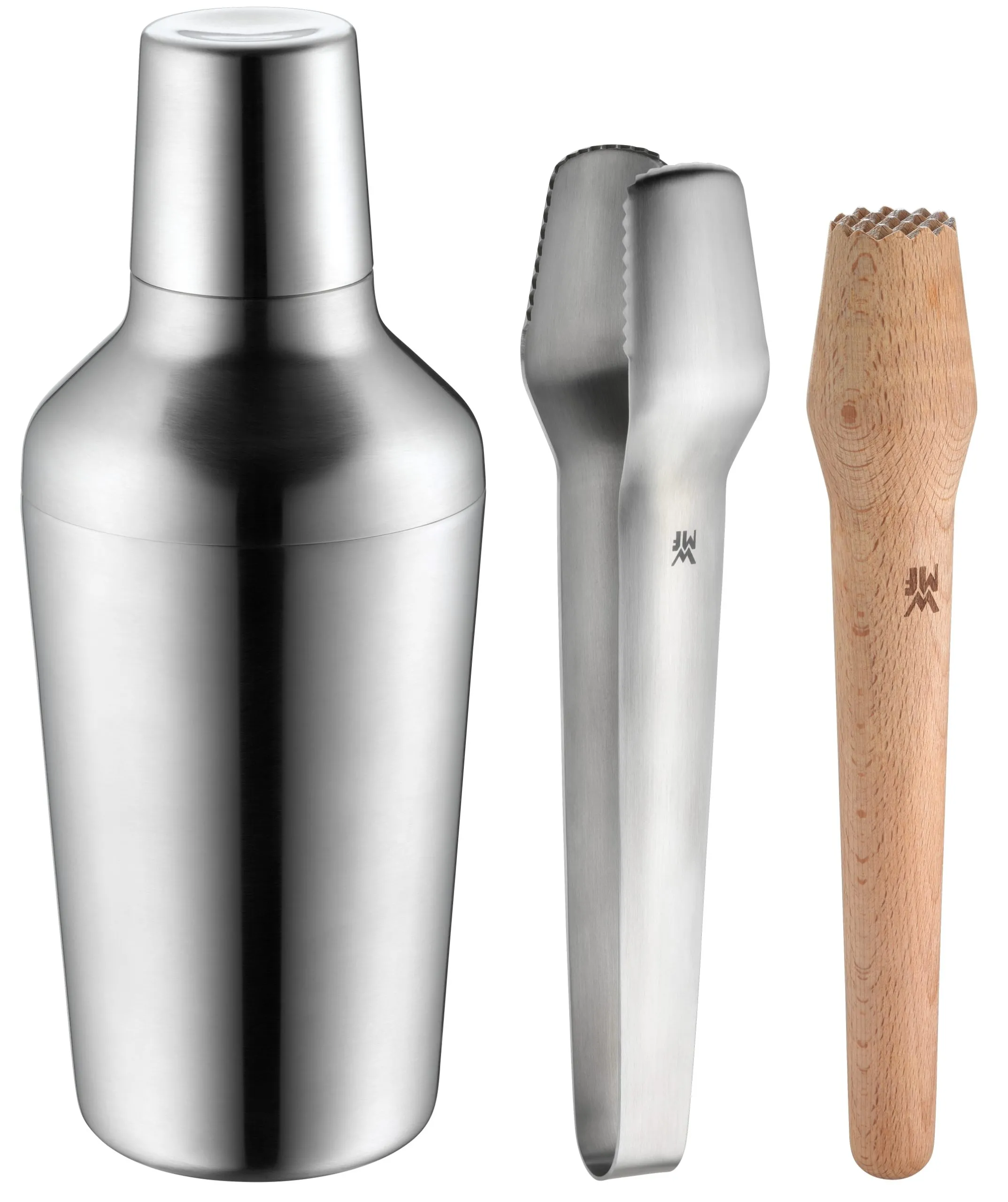 Clever&More Bar-Set, 5-teilig Shaker ( Vol 0,7l) inkl. Barmaß für 2cl und 4cl