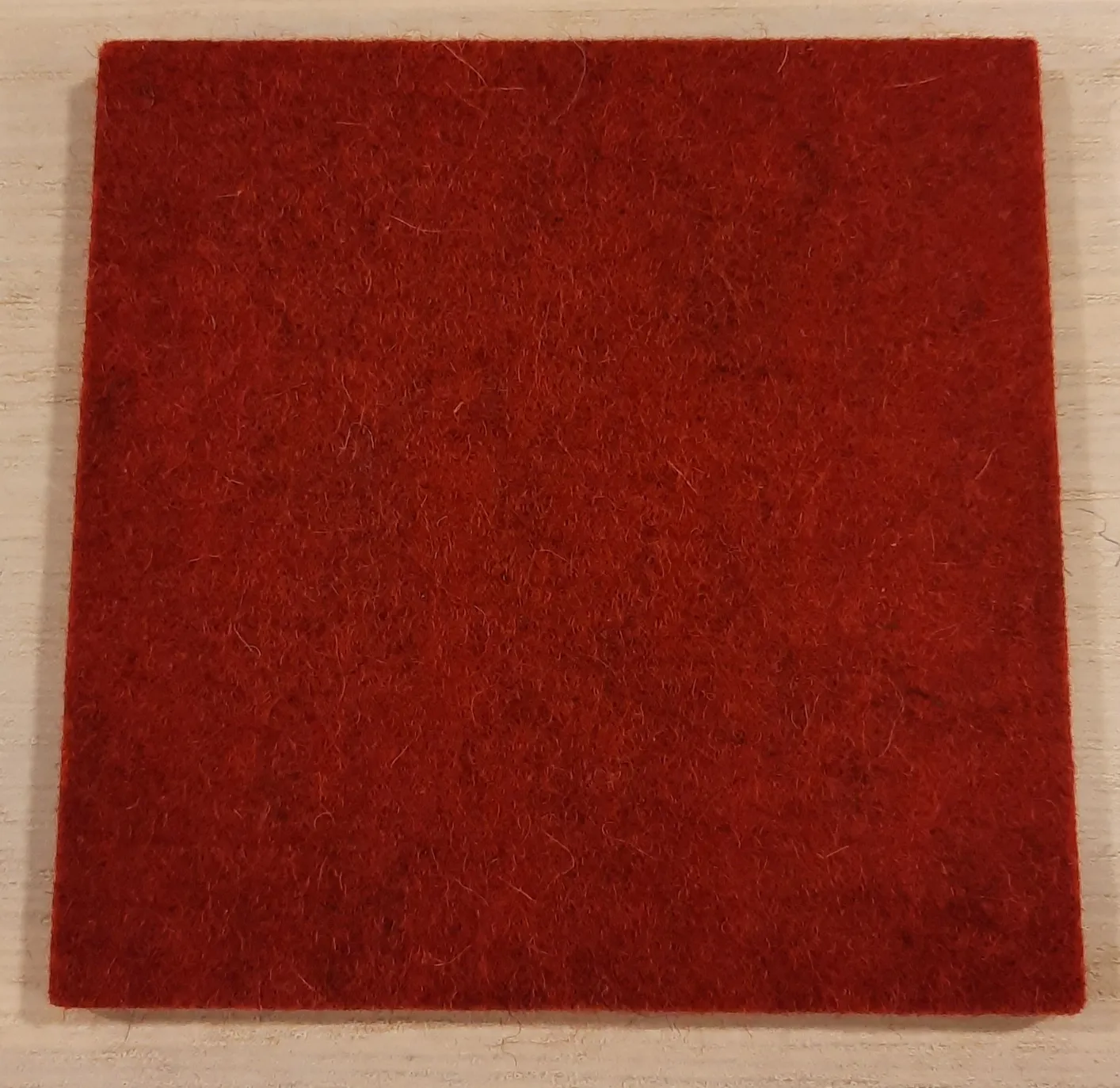 Untersetzer 9*9  flamenco Schurwolle