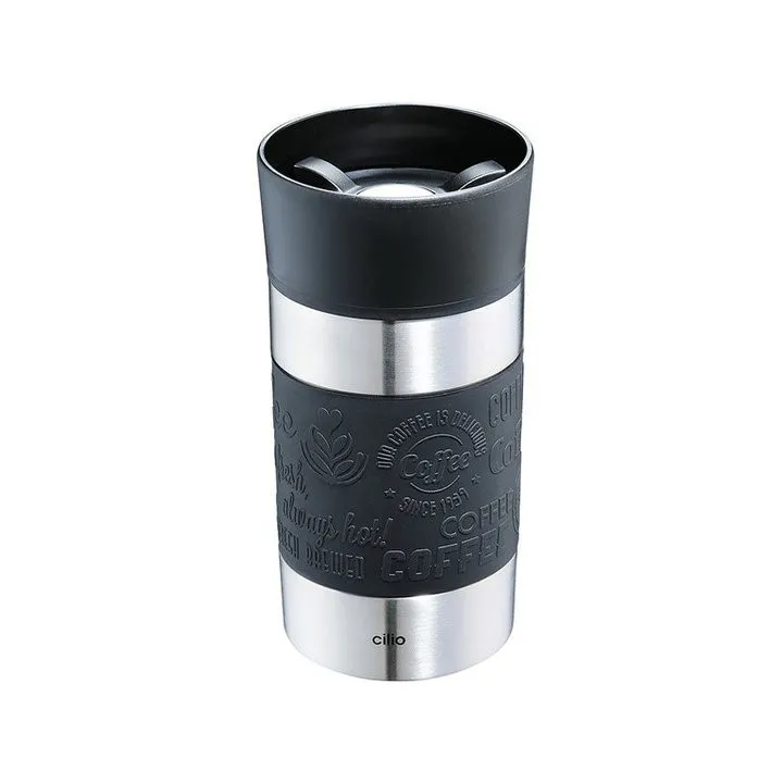 Küchenprofi Cilio Isoliertrinkbecher Viaggio schwarz