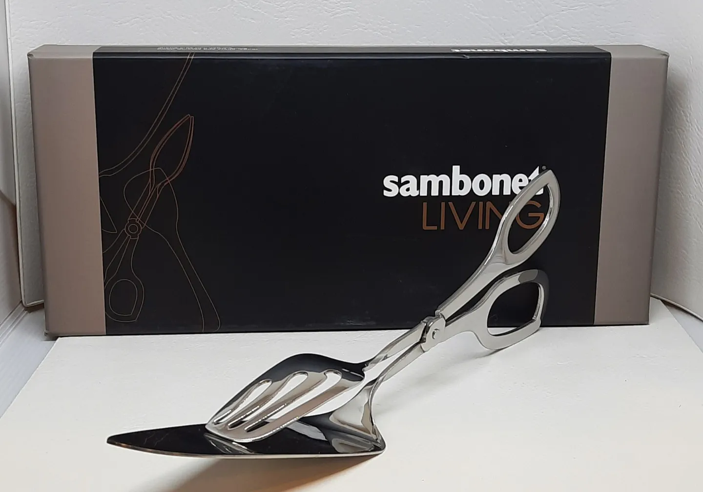 Kuchenzange 28cm im Geschenkkarton