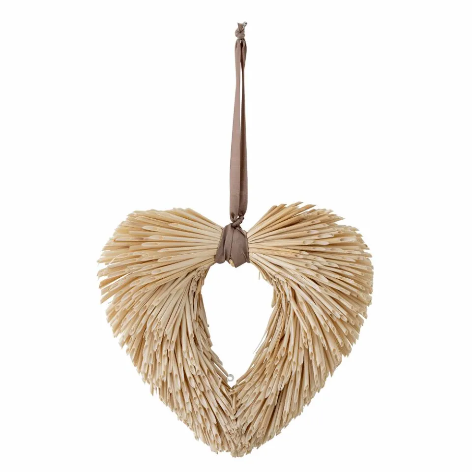 HIRAH Ornament, Natur, Weizenstroh