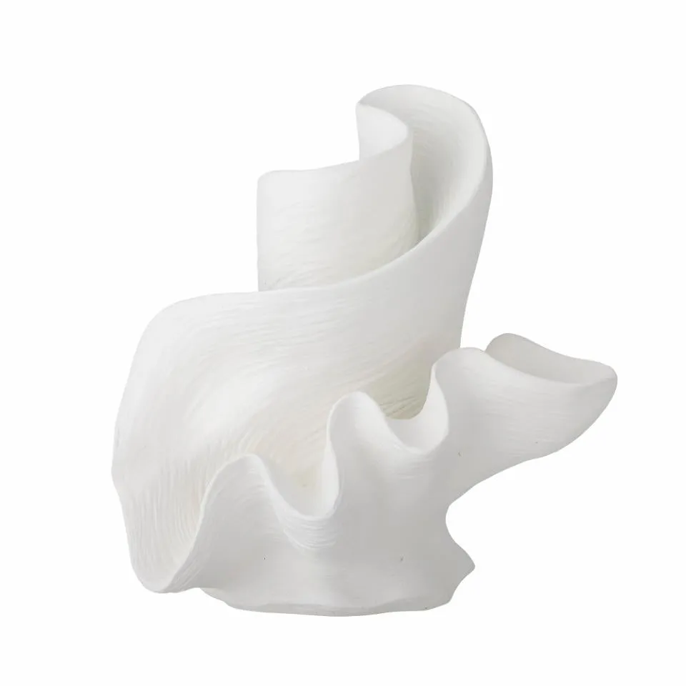 Kornelia Deko, Weiß, Polyresin