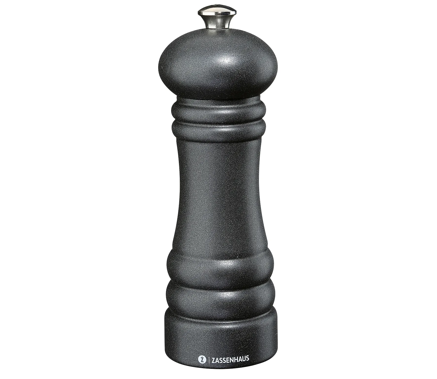 Salzmühle ''Berlin'' Gusseisen 18cm  Korpus aus Buche