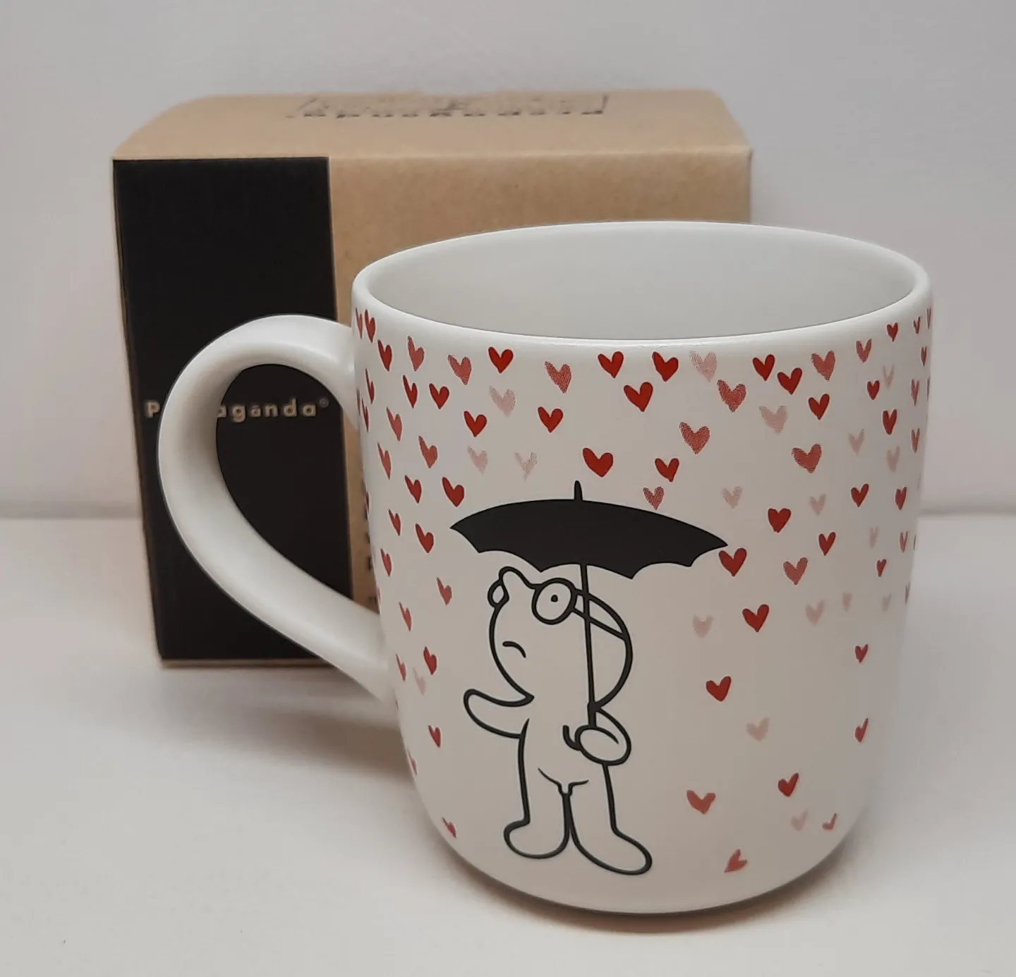 Mr.P Becher Heart Kaffeeecher