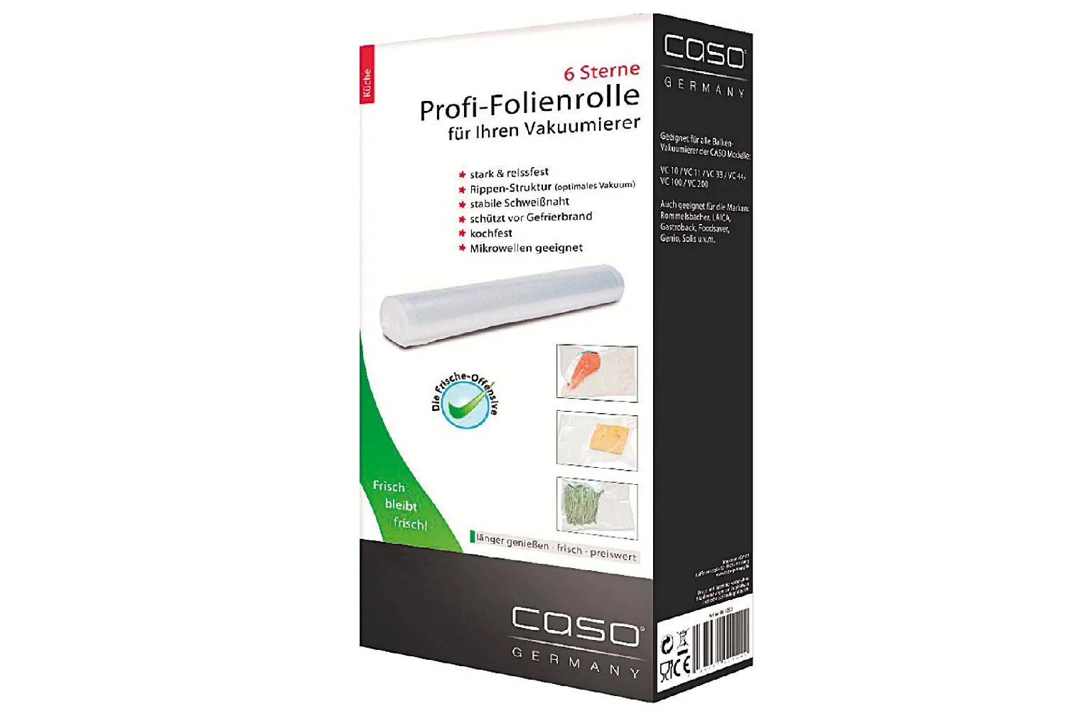 Folienrollen 20 x 600 cm Inhalt: 2 Rollen, Rippen-Struktur