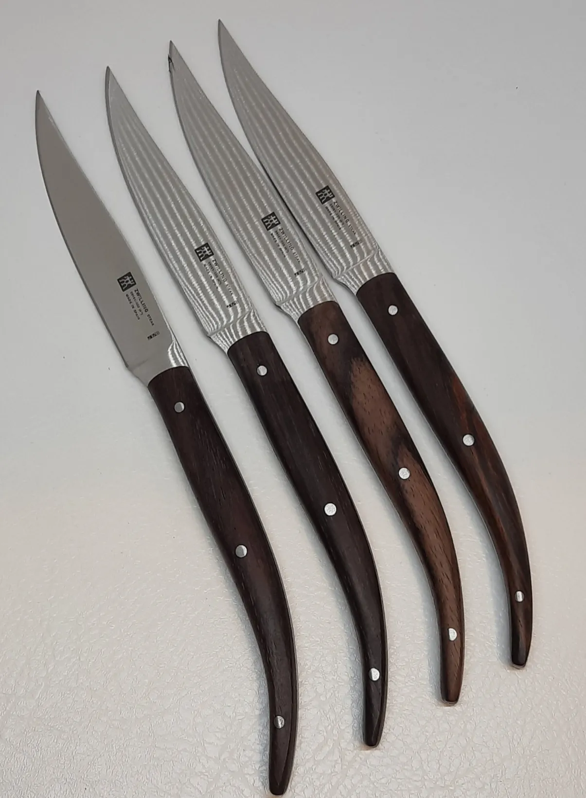 Steakmesserset, 4-tlg Palisanderholz