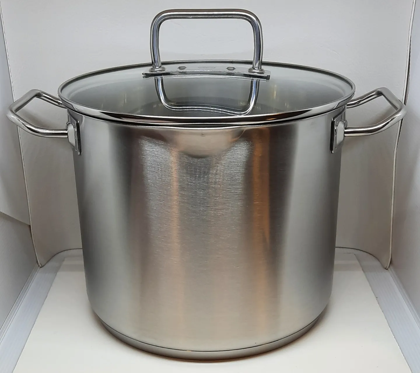 Gemüse/Suppentopf  Expertiso 24 cm mit Glasdeckel 9 Liter Inhalt, ideal für viele Gäste & große