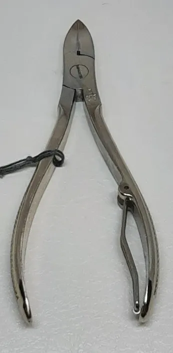 Nagelzange 12,5 cm Normalstahl vernickelt