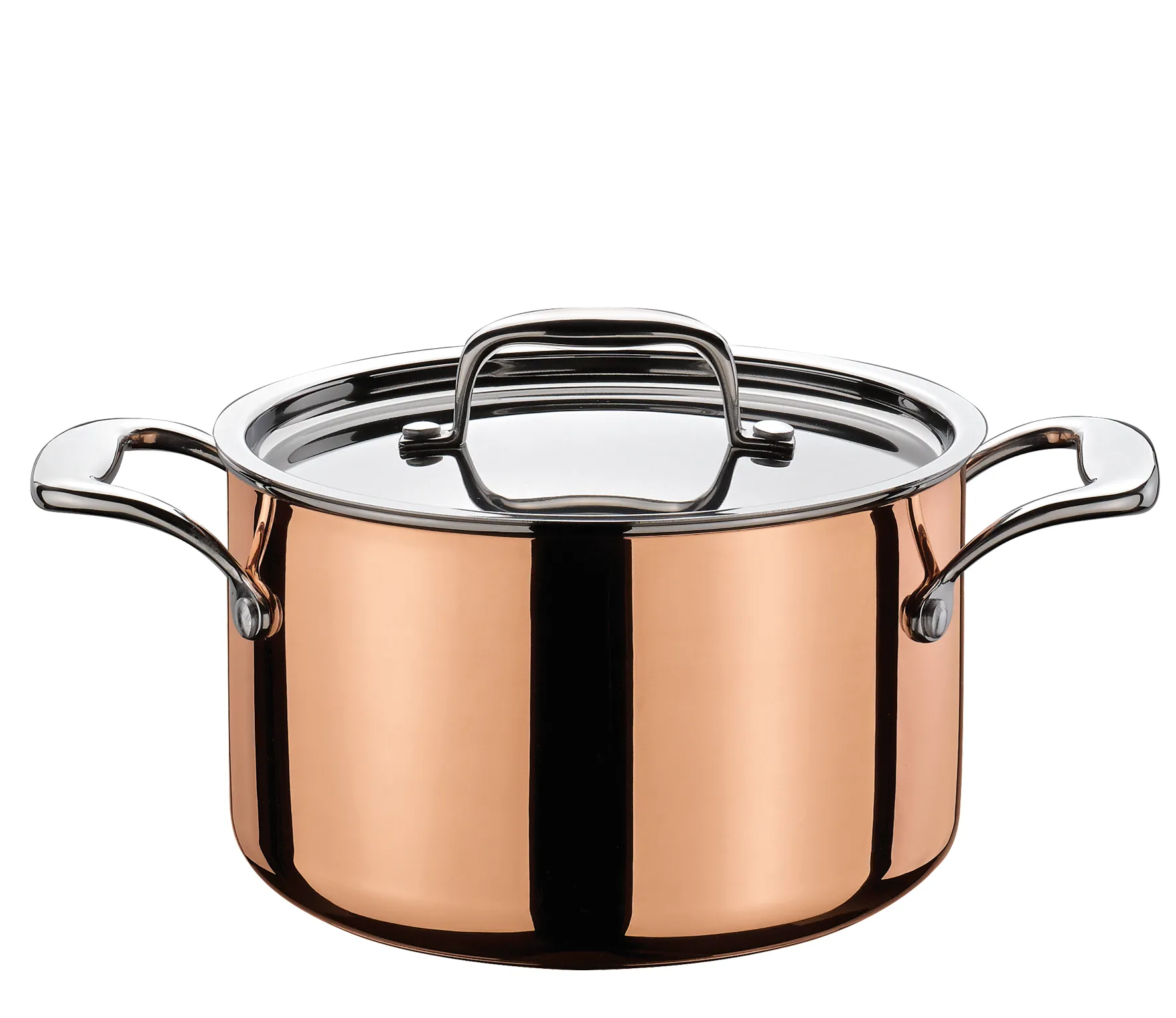 Fleischtopf hoch 16 cm Culinox für alle Herdarten 5-Lagen-Mehrschichtmaterial mit Außenschicht aus