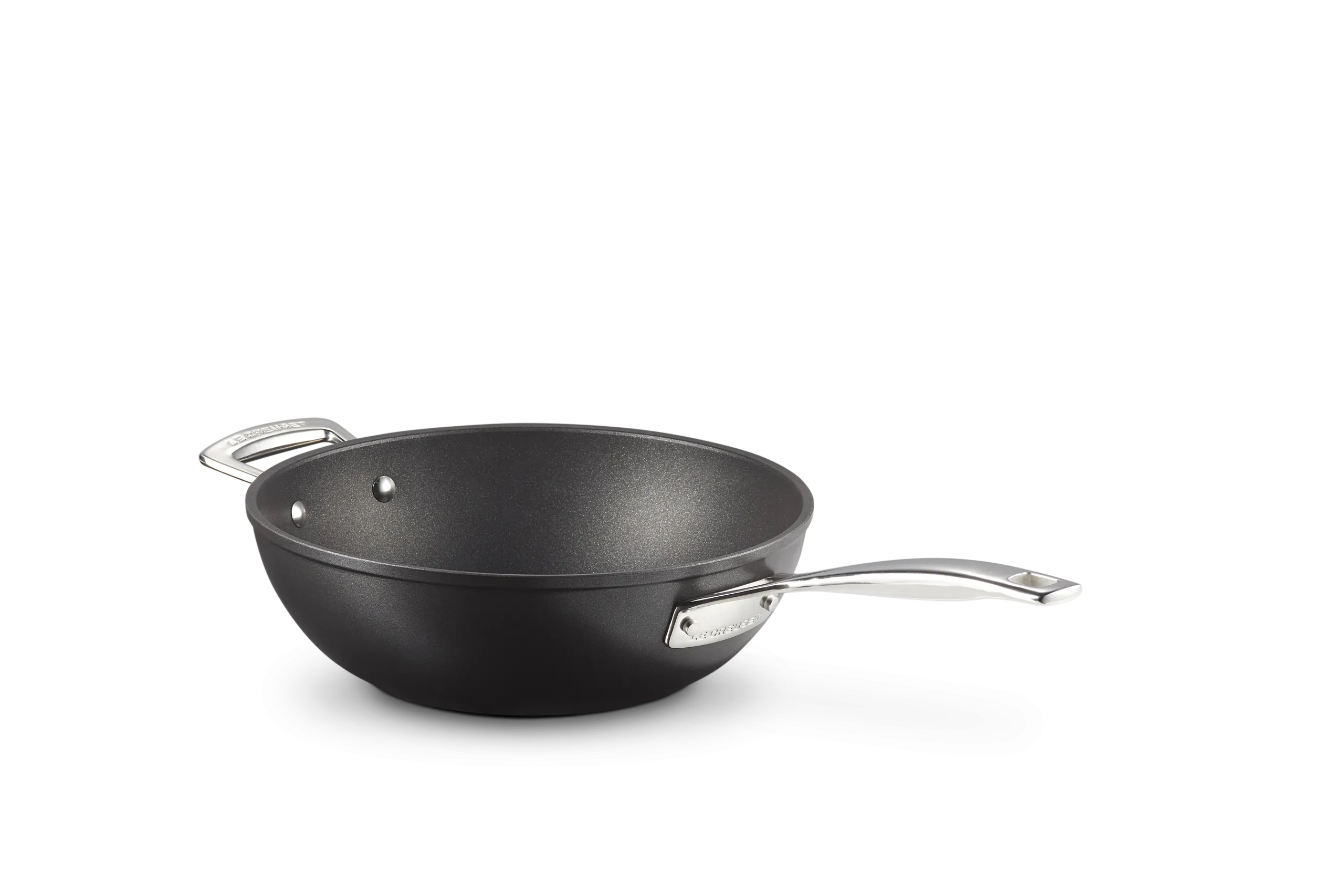 Aluminium-Wok-Pfanne 26 cm mit Gegengriff, antihafbeschichtet,