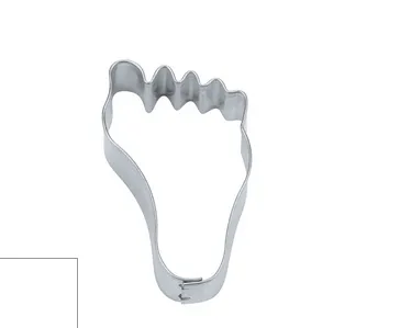 Ausstecher Fuß 9 cm Edelstahl , rostfrei ,spülmaschinengeeignet