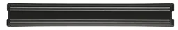 Magnetleiste (Kunststoff, schwarz), 30 cm Schwarz Kunststoff