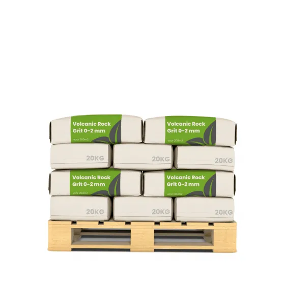 Organifer - Lavagrus aus Eifeler Urgestein (25x – 500 kg – für 5.000 m2)