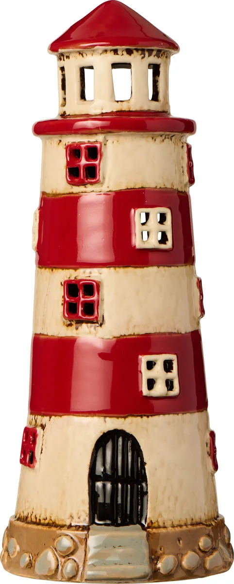 Lichthaus LEUCHTTURM Rot/Weiß