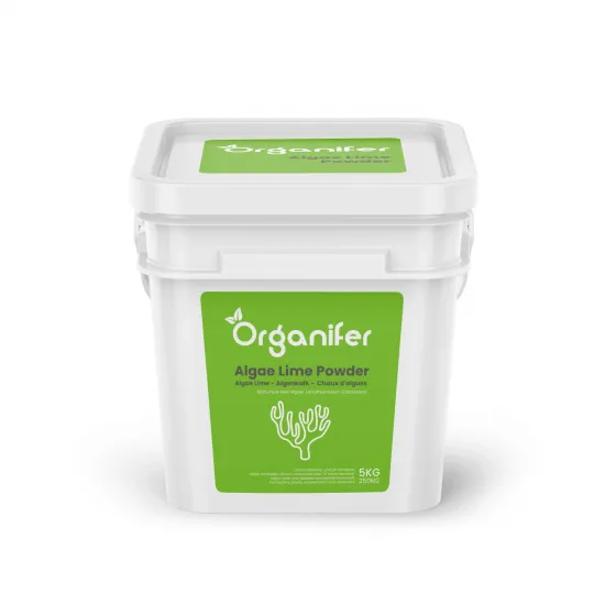 Organifer - Algenkalk-Pulver - Reines Lithothamnium calcareum (5 kg für 250 m2)